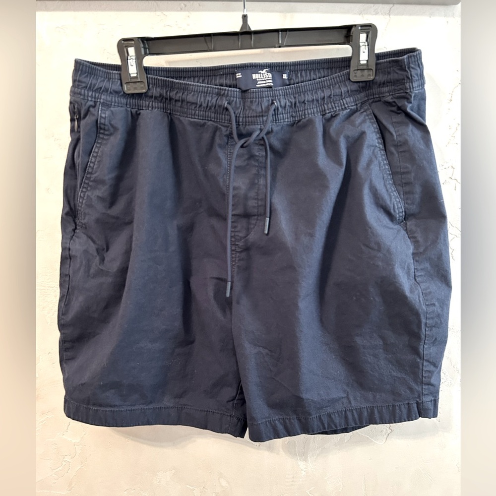 Hollister Men’s Navy Blue Casual Shorts